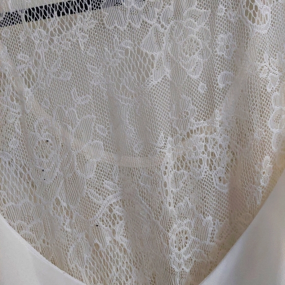 Kismet Ivory lace-lined mini dress - Picture 4 of 4